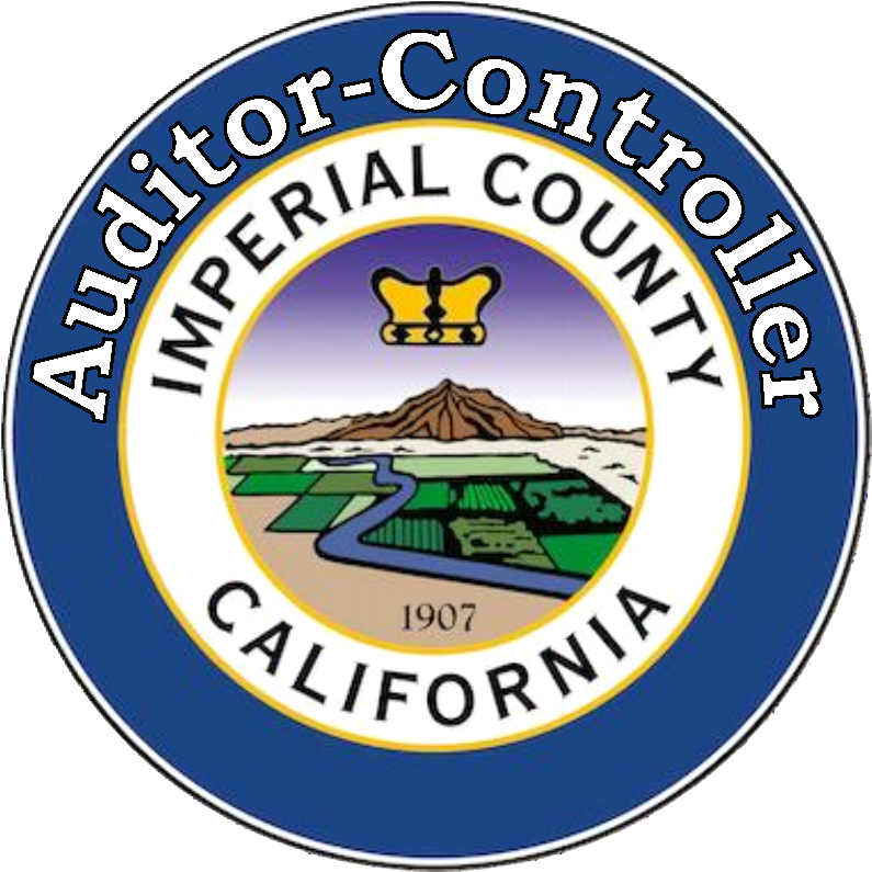 The Seal Of The Auditor-controller Department - Imperial County Board Of Supervisors (801x800)