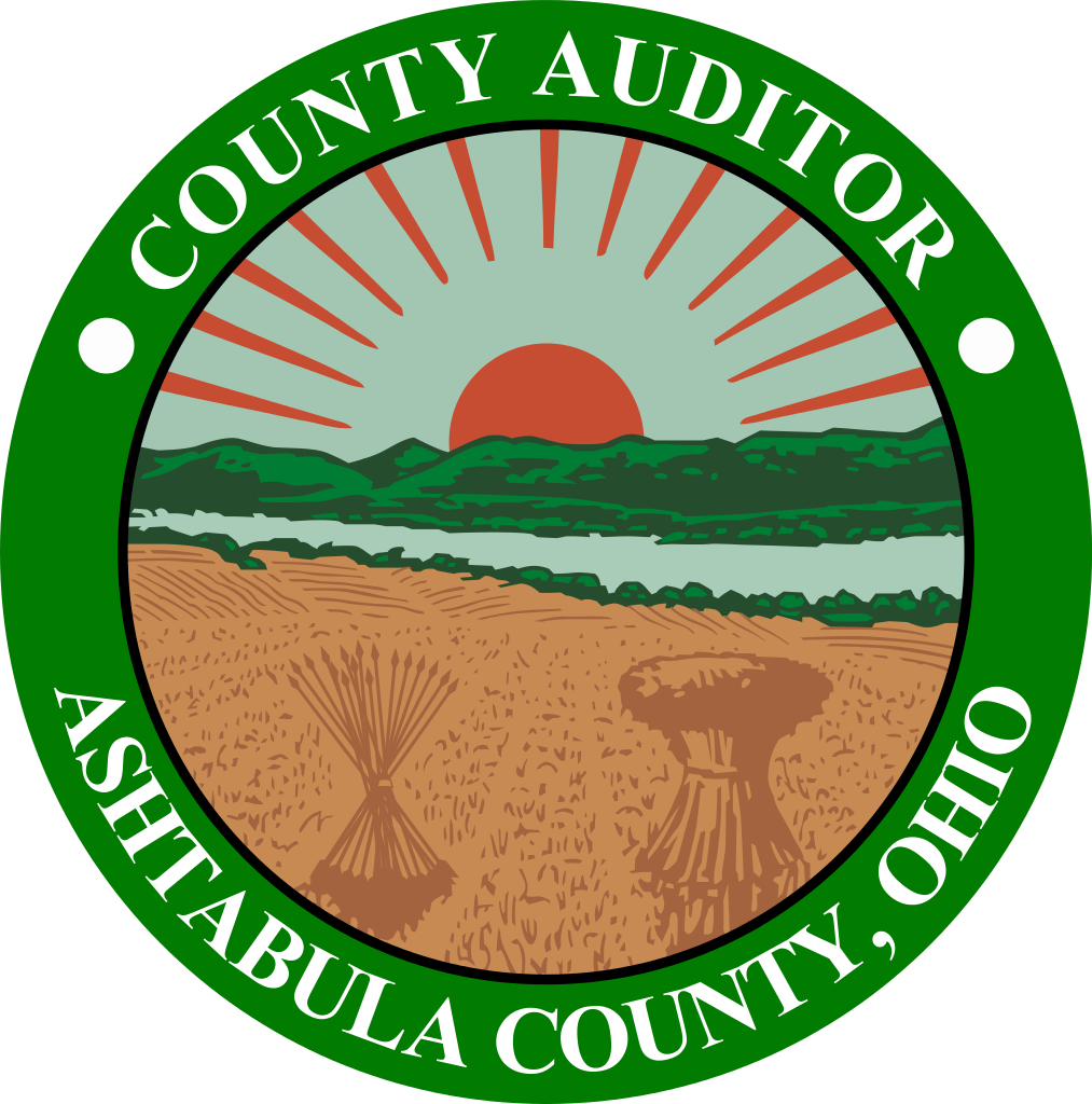 Seal Of Ashtabula County Auditor - Circle (1013x1024)
