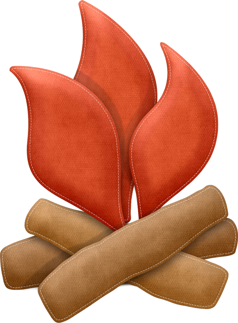 Camping Clipartcampfiresfree - Clip Art (942x1280)