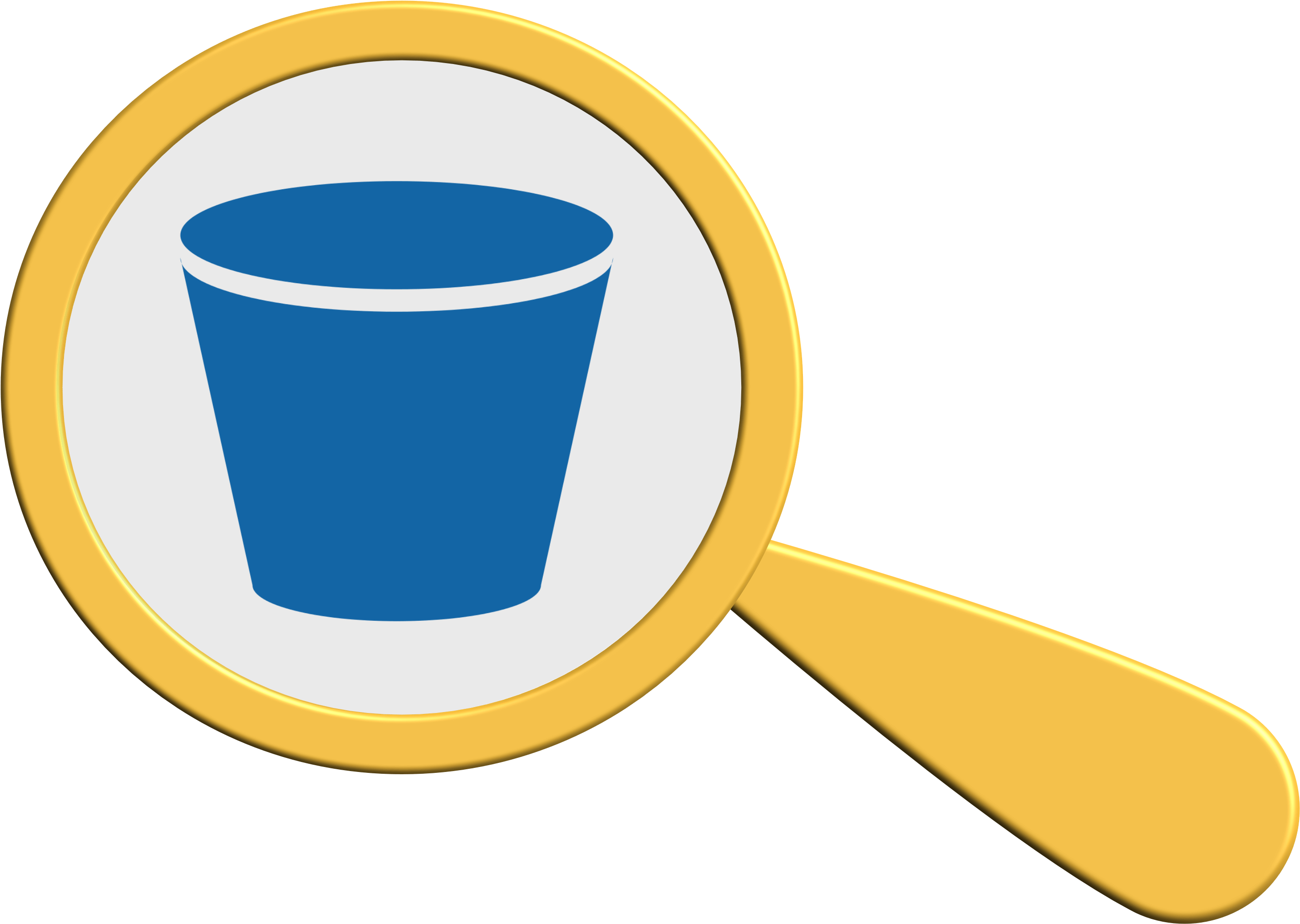 A Magnifying Lens Inspecting An Amazon S3 Bucket - Amazon S3 (2905x2077)