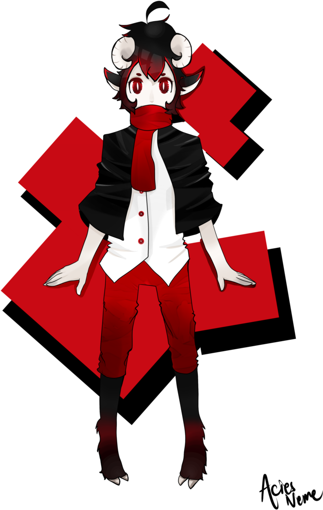 Lux The Bloody Sheep By Nethyrmea - Illustration (752x1063)