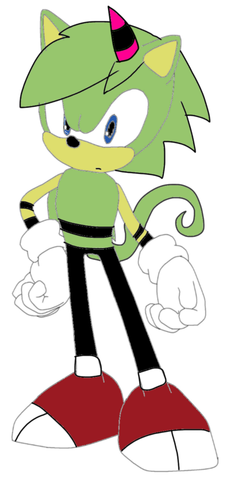 Sonic X Zeena By Jared The Rabbit - Cartoon (774x1032)