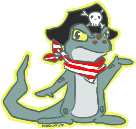 Pirate Techo By Iyru - Cartoon (500x500)