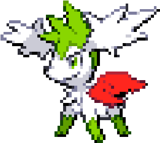 Download - Shaymin Sky Form Sprite (500x539)