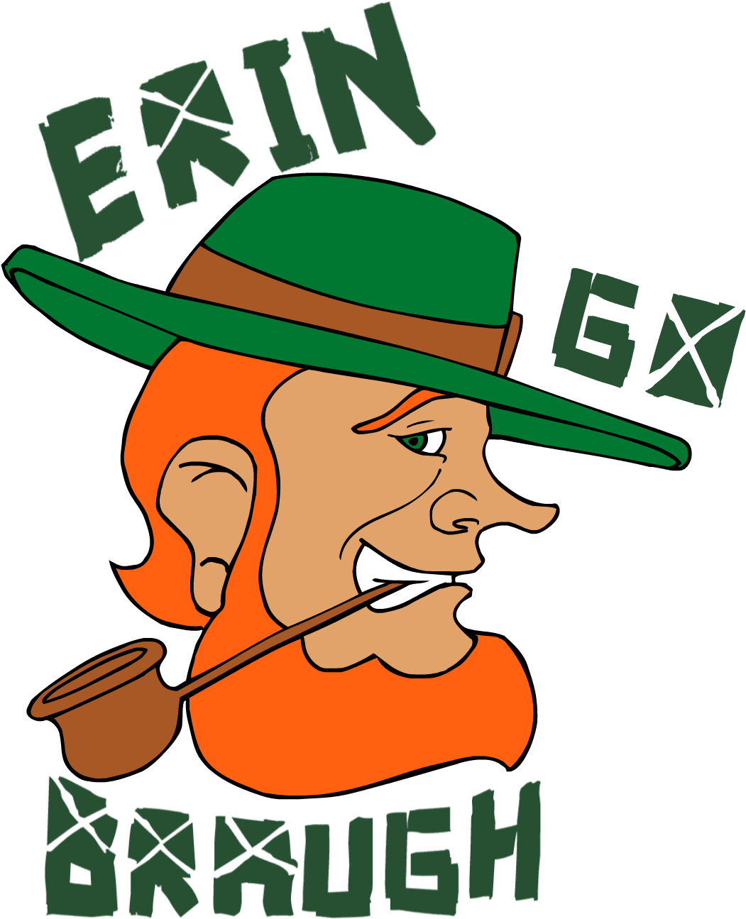 Product Desription - - Custom Irish Leprechaun Bib (1666x1820)