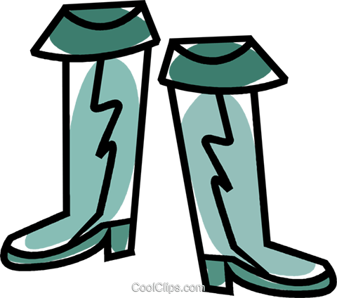 Rain Boots Royalty Free Vector Clip Art Illustration - Rain Boots Royalty Free Vector Clip Art Illustration (480x424)