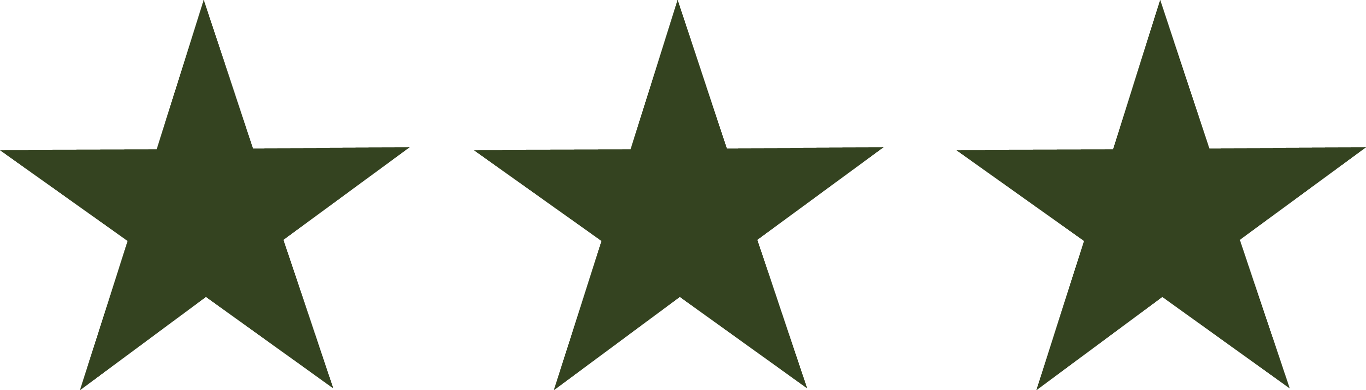Armed Forces Logos Clip Art - Army Stars Png (2767x791)