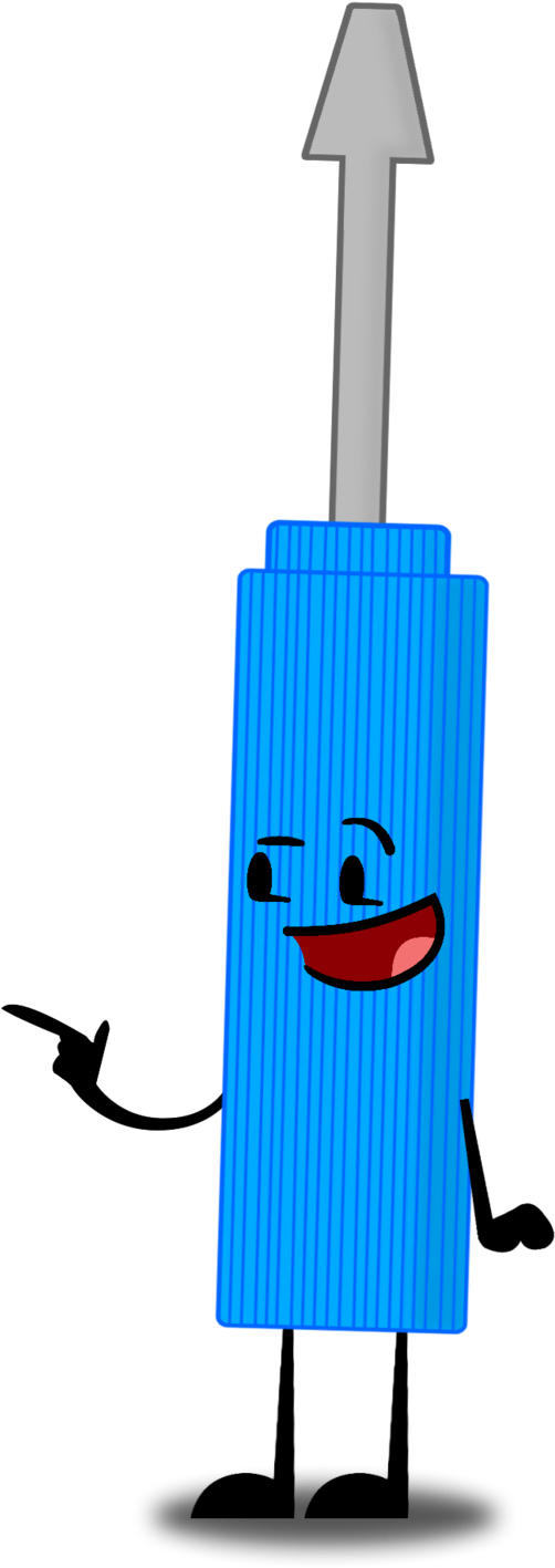 Crazy Draws An Oc - Screwdriver (555x1437)