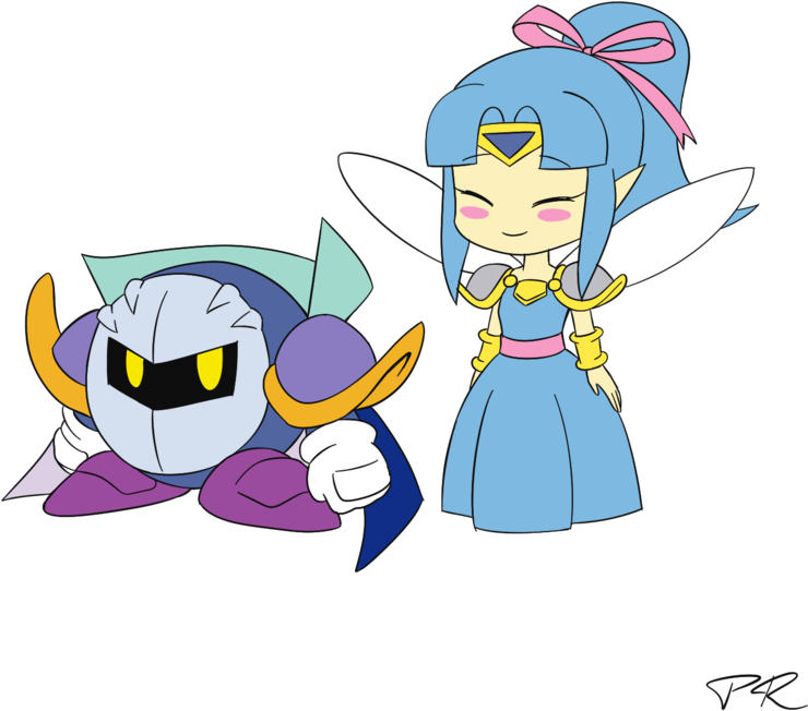Meta Knight And Mira Journal Dolly By Primrose-rachel - Meta Knight (900x844)