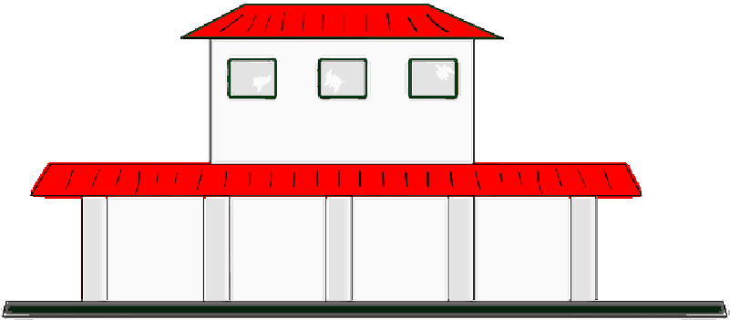 Train Station, Building, House, Simple - Train Station, Building, House, Simple (800x400)