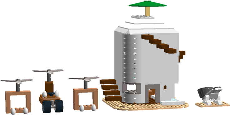 Tabm Lego Set Oc Red's House Attack By Angrybirdsandmixels1 - Illustration (1024x435)