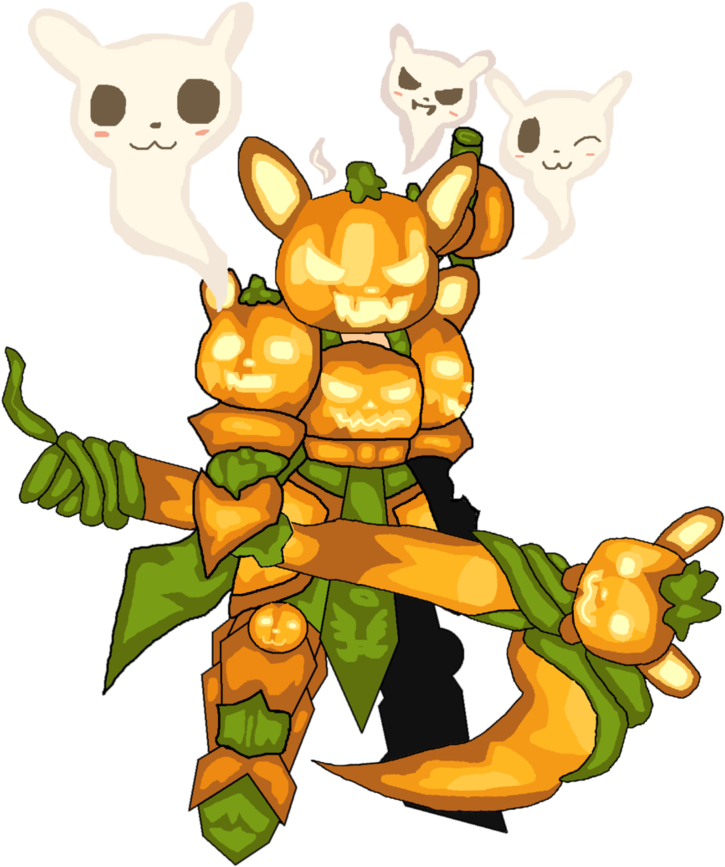 Aqw Graveyard Kawaii Soul Bunny Set By Teamlpsandacnl - Cartoon (857x931)