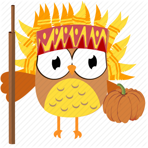 Autumn, Cartoon, Decoration, Fall, Owl Icon Icon Search - Fall Cartoon Decorations (512x512)