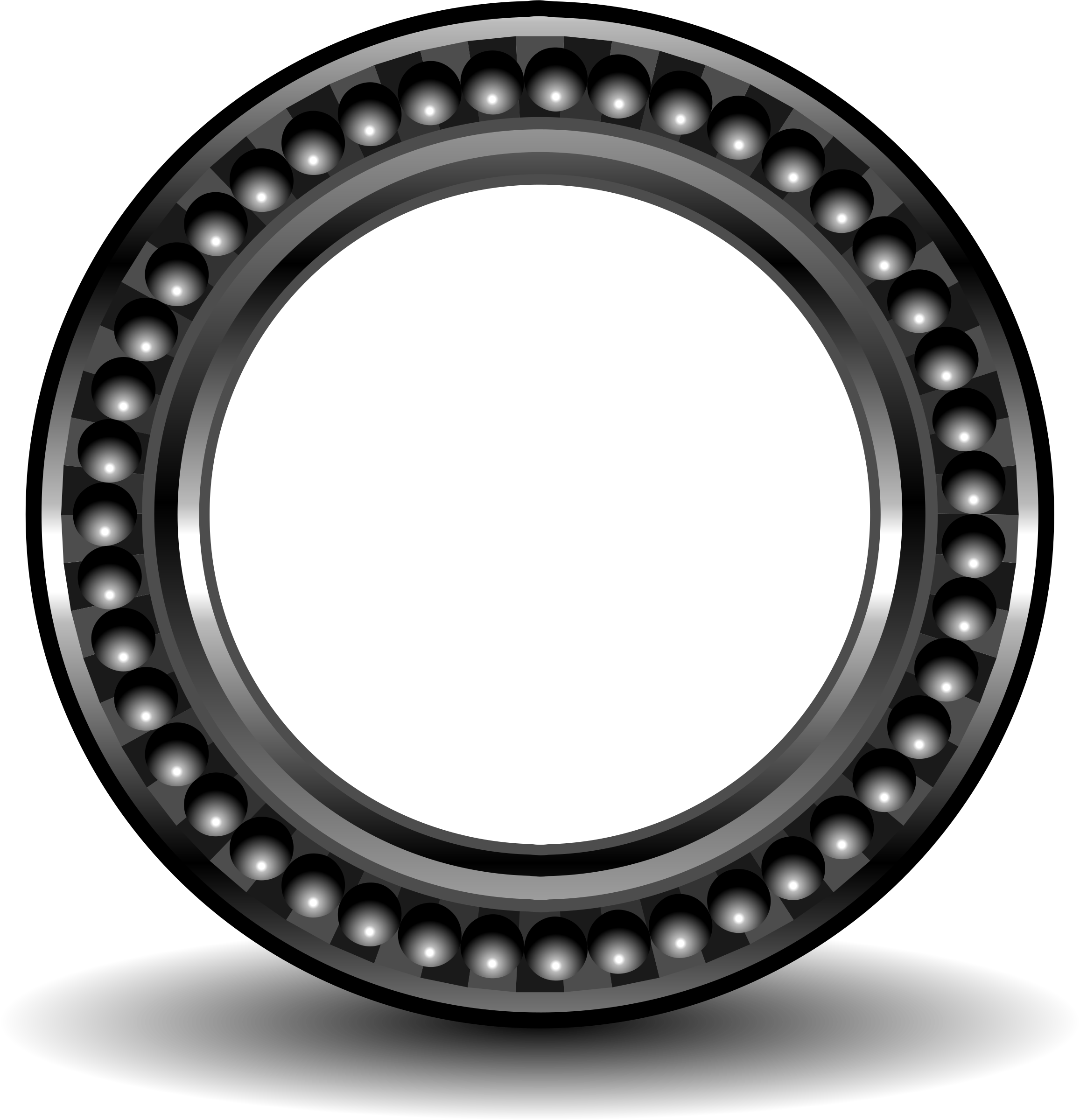 Big Image - Round Frame Metal Png (2314x2400)