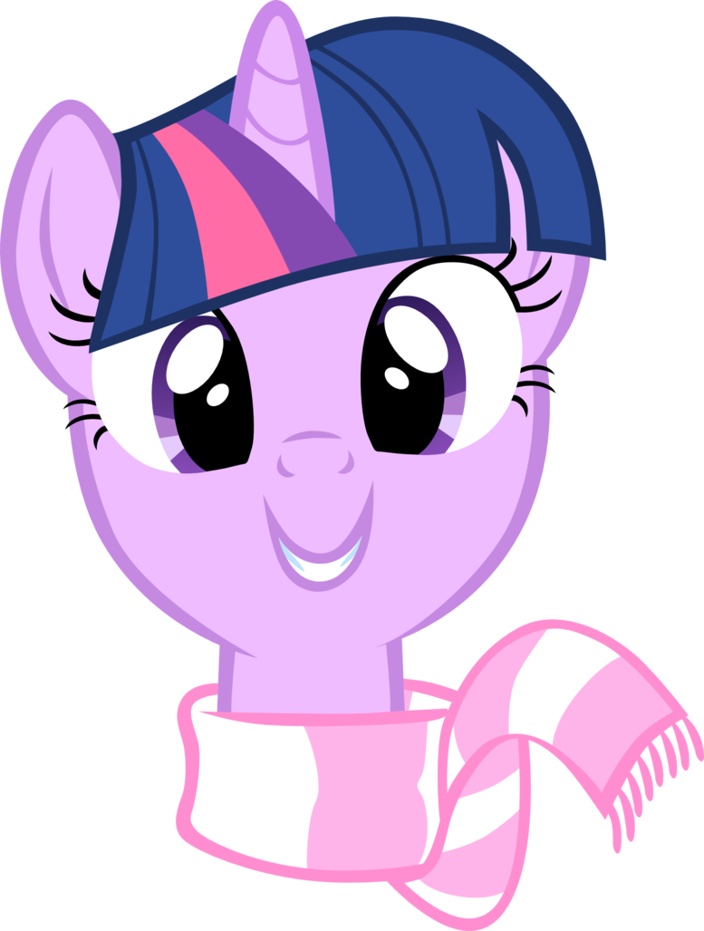 Twilight Loves Her Scarf By Cthulhuandyou - Twilight Sparkle (777x1027)
