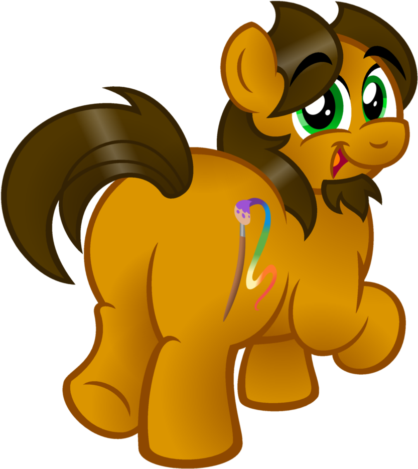 Alex The Chubby Pony By Aleximusprime - Cartoon (846x943)