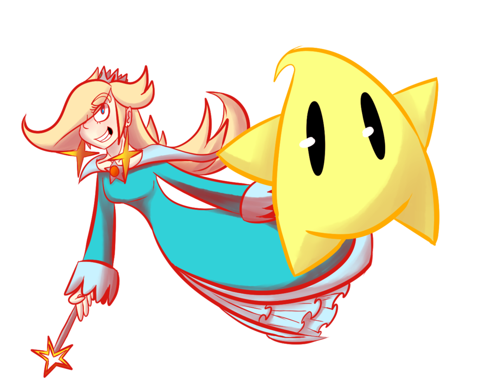 Rosalina And Luma By Rott Ing Root - Rosalina And Luma Ssb (1000x800)