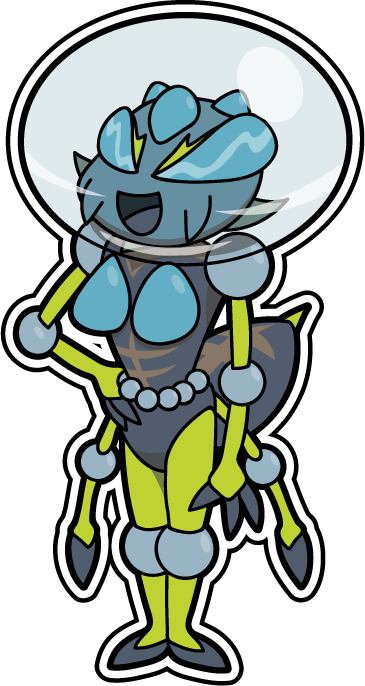 Araquanid By Sageroot On Deviantart - Pokémon (365x686)