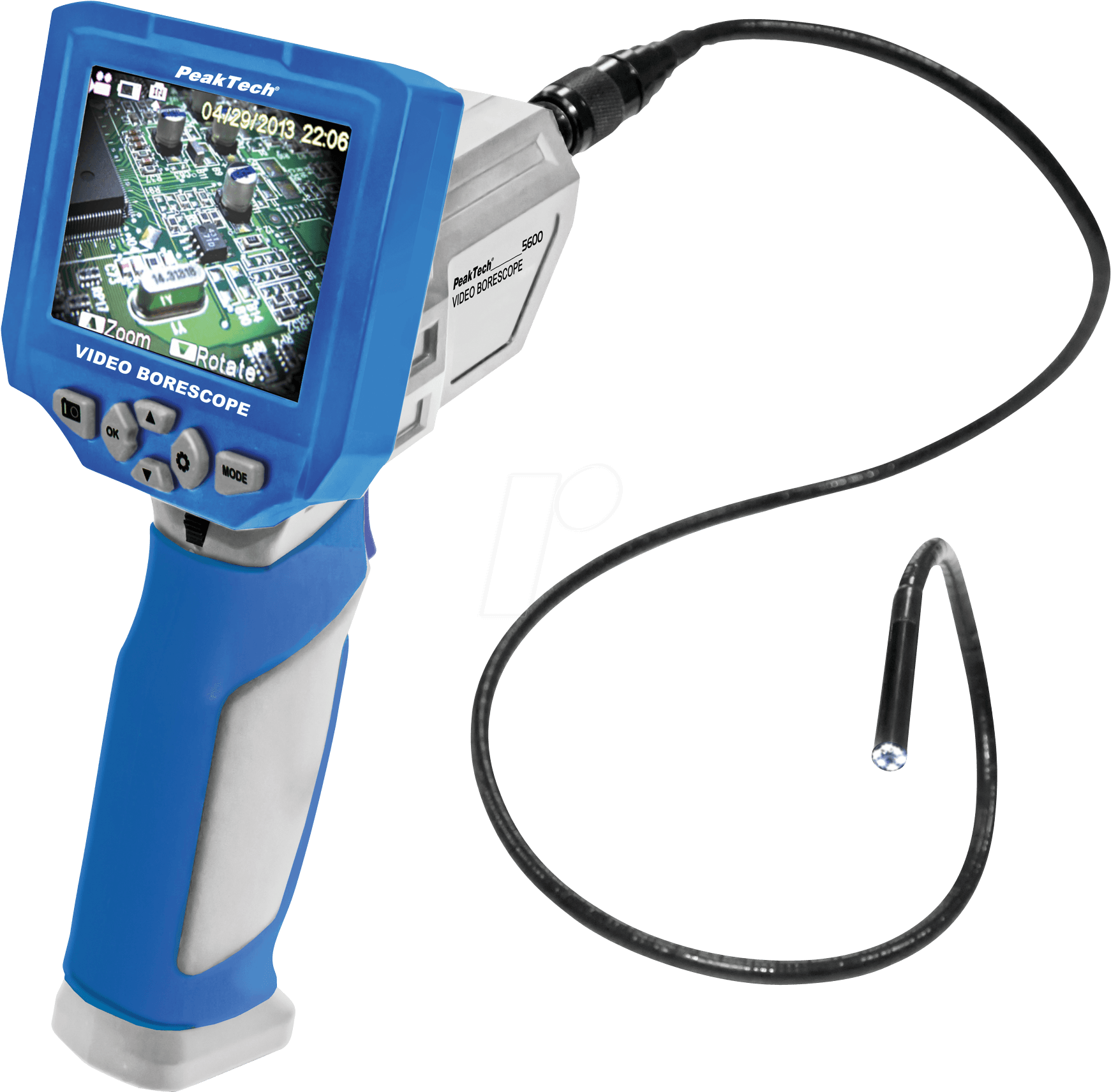 Video Endoscope Colour Camera Peaktech - Video Endoscope Colour Camera - Peaktech 5600 (1800x1774)