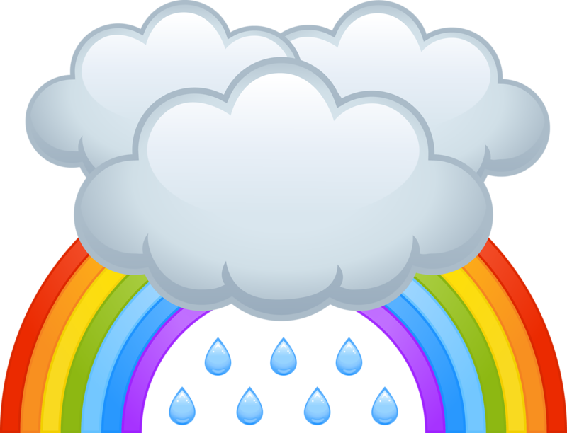 Cartoon Rain Cloud - Icon (800x612)
