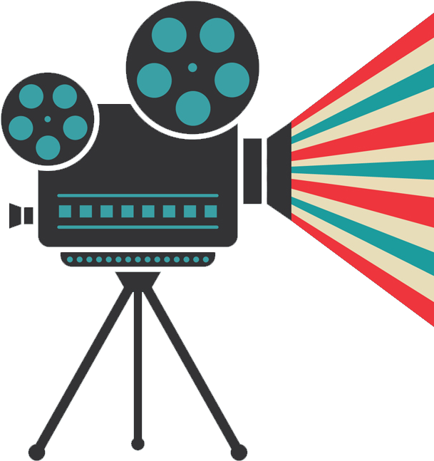 Film Cinema Video - Movie Projector Vector Png (800x757)