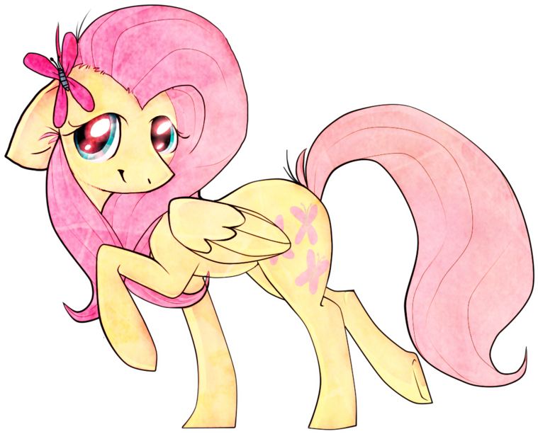 Pony Fluttershy Pink Nose Mammal Cartoon Vertebrate - My Little Pony: Friendship Is Magic (900x671)