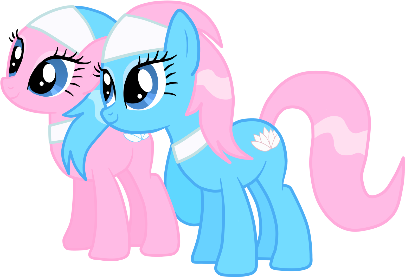 Lotus And Aloe By Jennieoo - Mlp Aloe And Lotus (1600x1113)