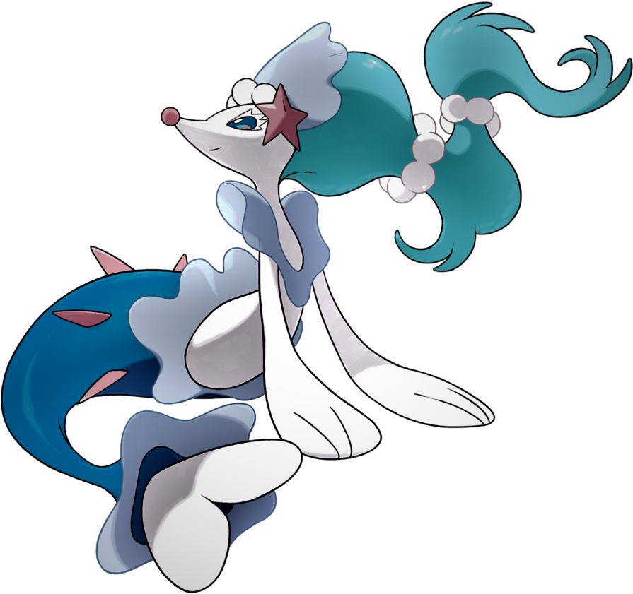 Water And Fairy Type By Pokemonsketchartist - Primarina Pokemon (894x894)