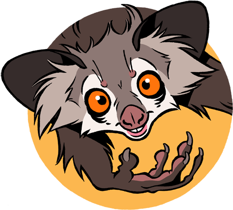 Aye-aye By Henrieke - Aye Aye Clipart (500x456)