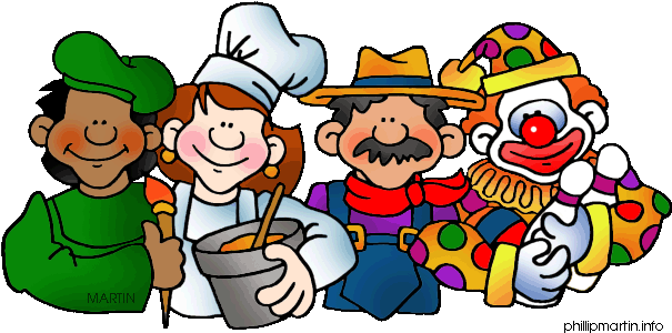 Community Helpers Clip Art (648x314)