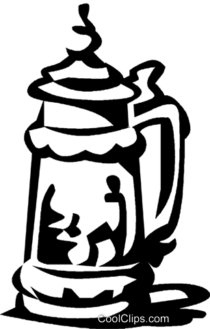Beer Stein Royalty Free Vector Clip Art Illustration - Clip Art (307x480)