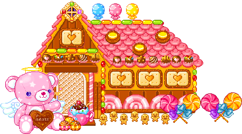 Gingerbread House Clipart - Gingerbread House Animated Gif (499x275)