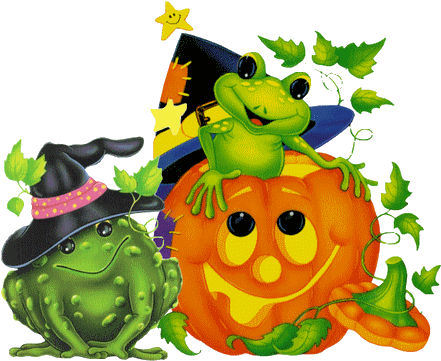 Halloween Clipart, Spooky - Buon Sabato Halloween (499x400)