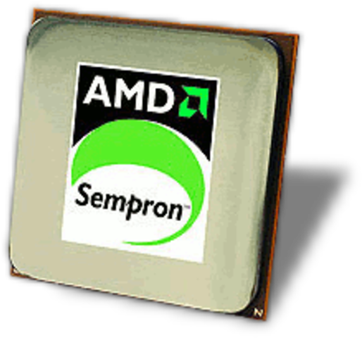 Amd Sempron Cpu Icon - Amd Sda2400box Sempron 2400+ Pib (600x600)