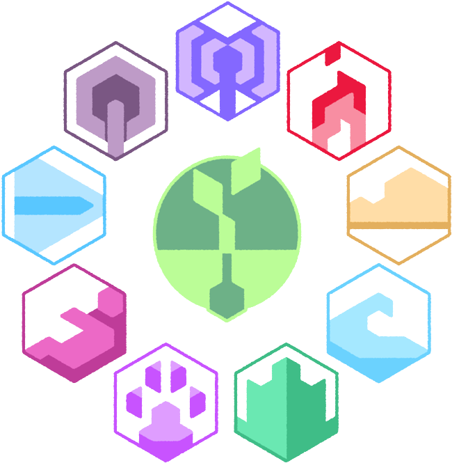 Project Zero Dawn Icons By Xelku9 - Horizon Zero Dawn Gaia Symbols (684x684)