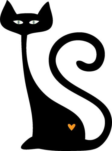 Jack O Lanterns Clipart Halloween Clipart With Crows - Magic Cat Clip Art (371x500)