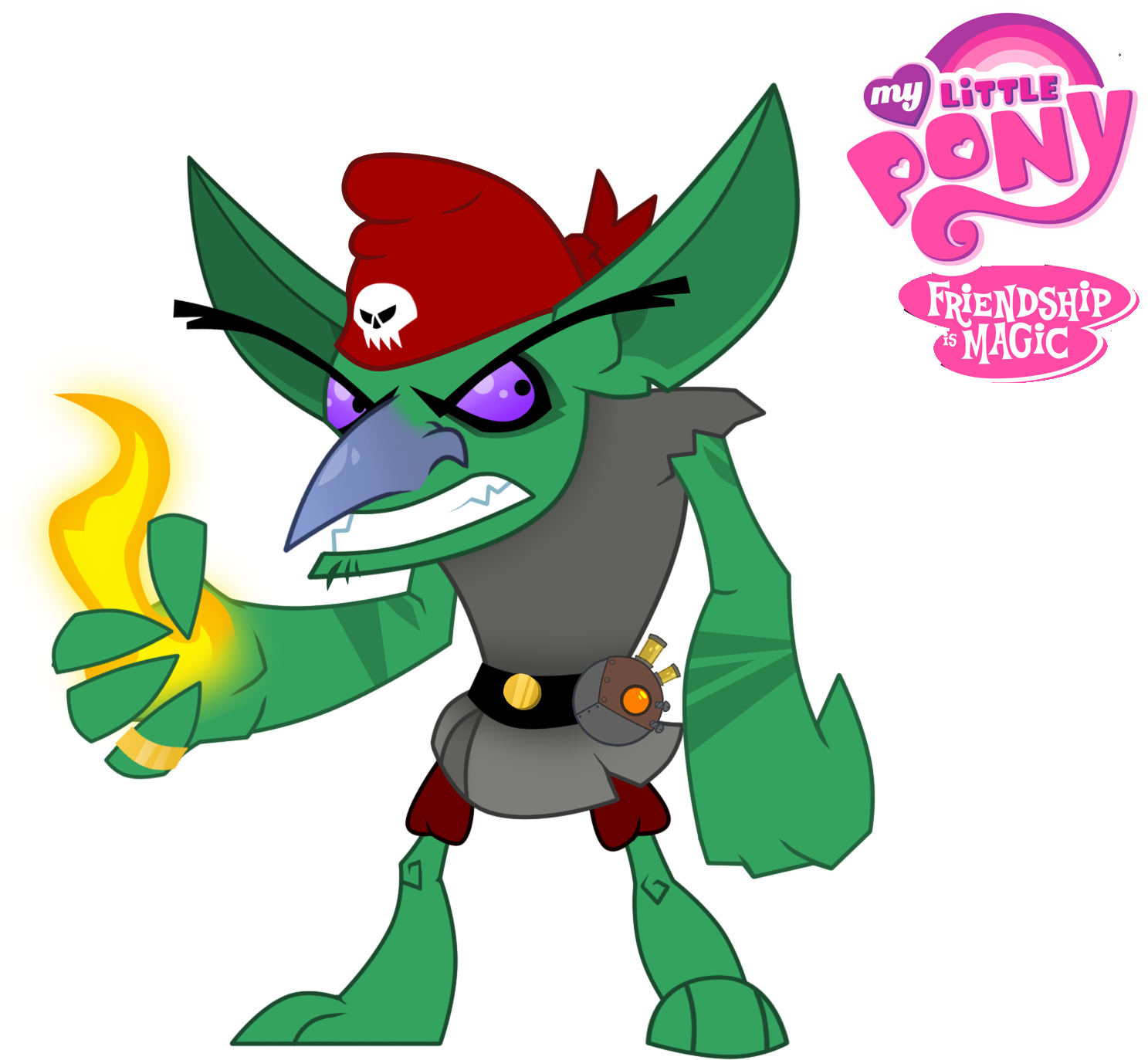 Zander The Goblin By Pivotnazaofficial - My Little Pony Friendship (1580x1447)