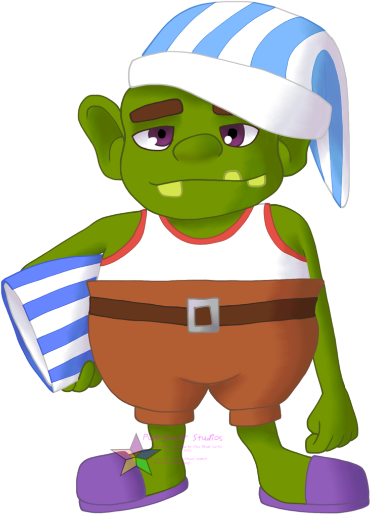 Bedroom Goblin By Puppyluver - Cartoon (765x1044)
