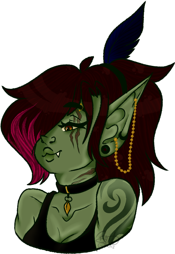 Goblin Baby By Hellamericcup - Cartoon (634x940)