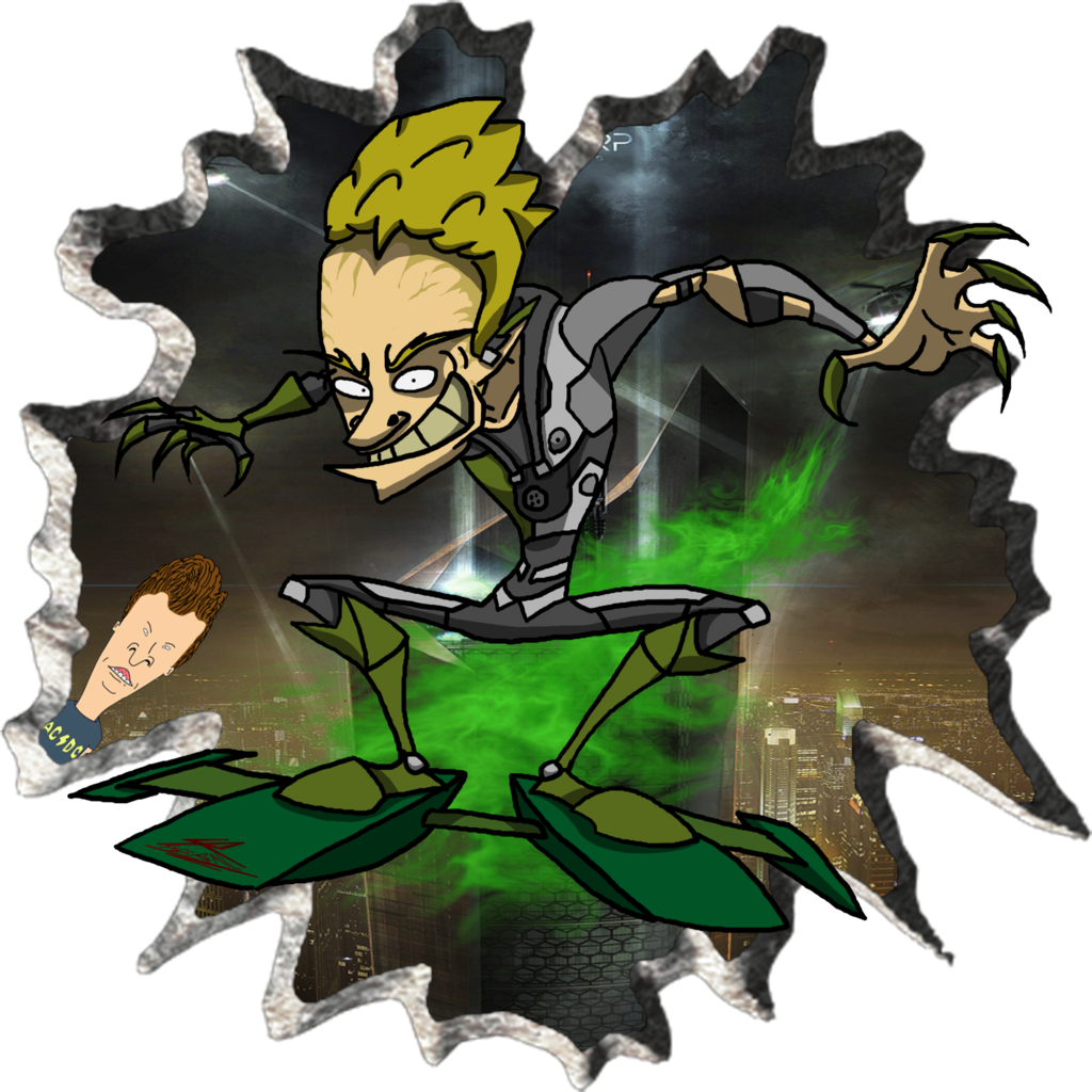 Beavis Goblin By Sub-real - Illustration (1024x1024)