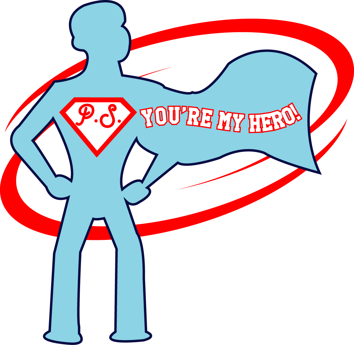 28 Collection Of You Are My Hero Clipart High Quality - You Re My Hero (1176x1146)