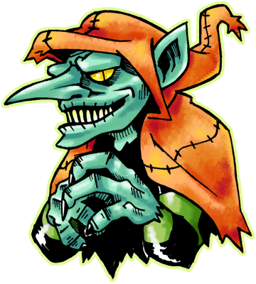 Drawlloween 2014, Day 5- Goblin By Darksilvania - Cartoon (360x400)