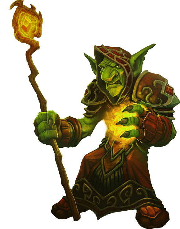 Goblin Mage Wow - Goblins Png (580x736)
