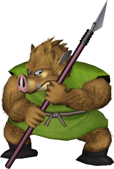 Orc Clipart Hero Quest - Orc Pig (366x541)