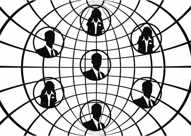 Medium Image - Networking Png Black And Whites (800x568)