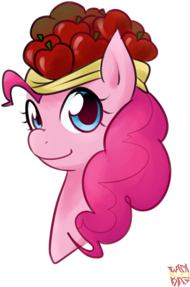 Norang94, Bats , Fruit Costume, Hat, Pinkie Pie, Safe, - Cartoon (422x659)