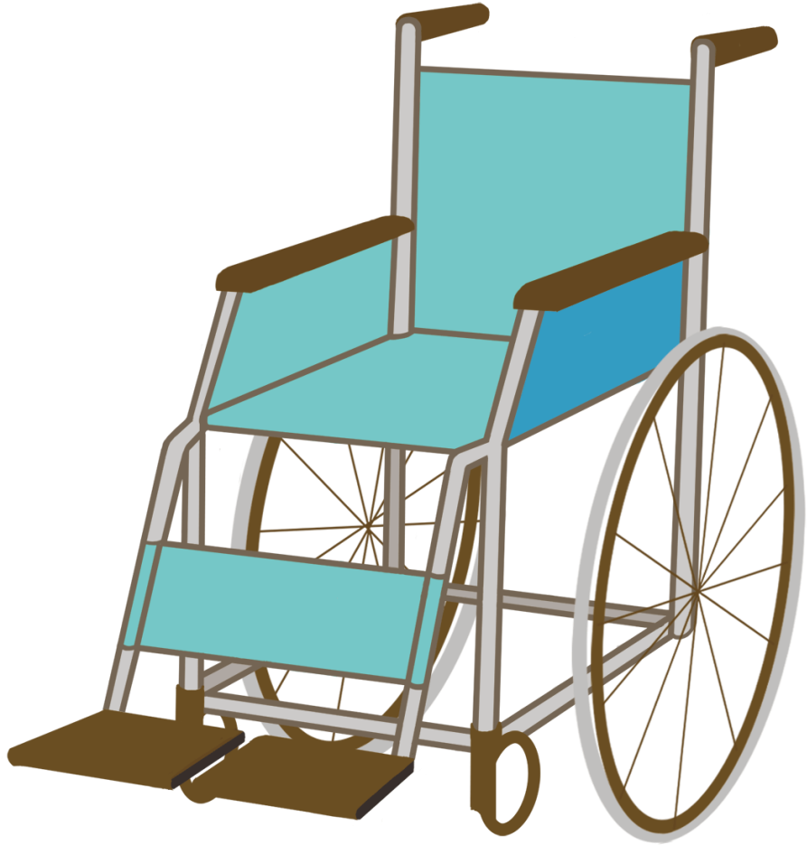 高齢 者 車椅子 イラスト フリー (1024x1024)