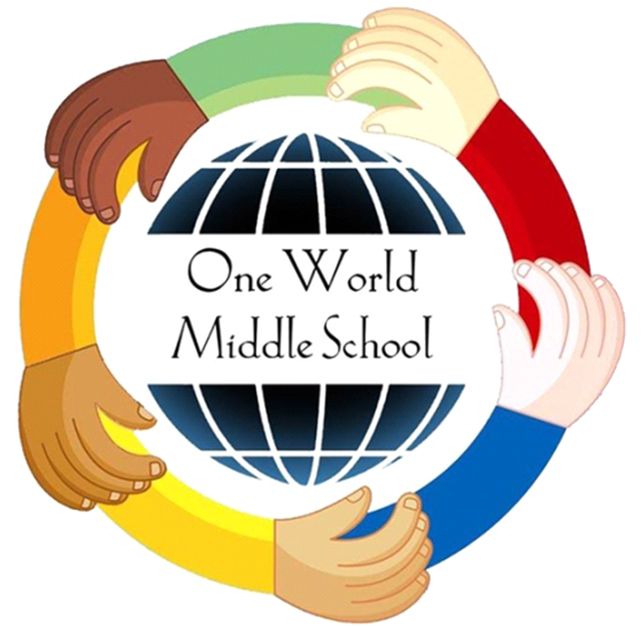 One World Middle School Logo - One World Middle School Logo (1000x1000)