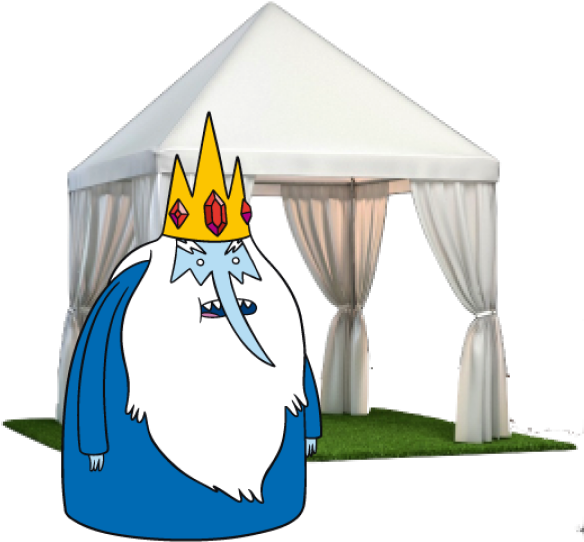 Pin Cabana Clipart - Adventure Time Ice King (603x700)