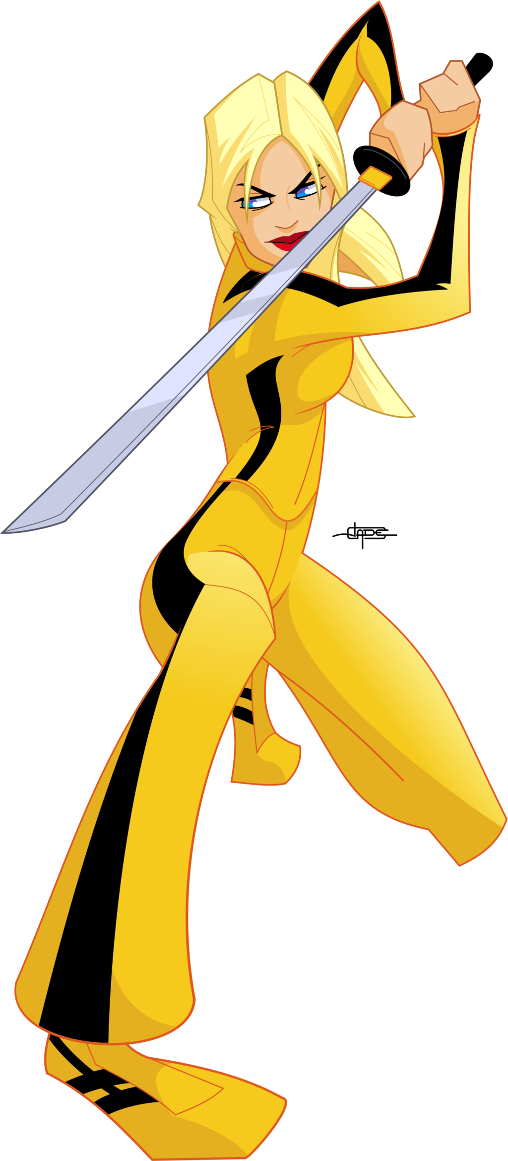 Burningeyestudios Kill Bill - Kill Bill The Bride Art (1024x2338)